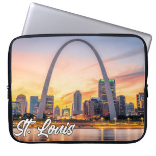 米国ミズーリ州セントルイス、Gateway Arch ラップトップスリーブ