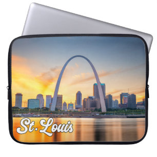 米国ミズーリ州セントルイス、Gateway Arch ラップトップスリーブ