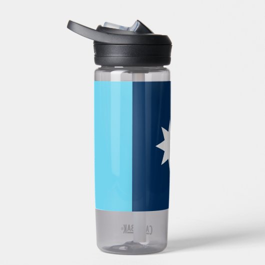 米国ミネソタ州旗を持つウォーターボトル ウォーターボトル (右面)
