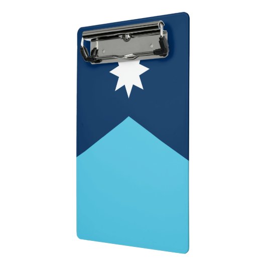 米国ミネソタ州旗を持つミニクリップボード ミニクリップボード (アングル2)