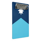 米国ミネソタ州旗を持つミニクリップボード ミニクリップボード (アングル)