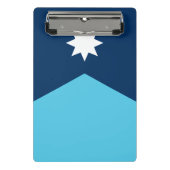 米国ミネソタ州旗を持つミニクリップボード ミニクリップボード (正面)