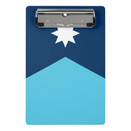 米国ミネソタ州旗を持つミニクリップボード ミニクリップボード (正面)