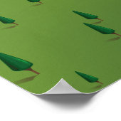 米国ミネソタ州，カベトガマ湖トラベルマップ。 ポスター (角)