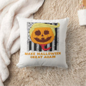 米国メイクハロウィン素晴らし再おもしろいクラシック クッション (ブランケット)