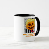 米国メイクハロウィン素晴らし再おもしろいクラシック マグカップ (正面右)