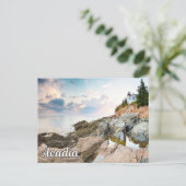 米国メイン州アカディア国立公園 シーズンポストカード (スタンド正面)