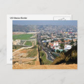 米国メキシコ縁ど製はがき ポストカード (正面/裏面)