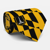 米国メリーランド州ボルチモア州旗と提携 ネクタイ (ロール)