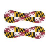 米国メリーランド州旗を持つ愛国野球 野球ボール (パネル)