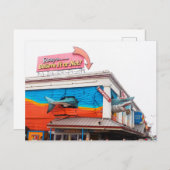 米国メリーランド州海市のサメ シーズンポストカード (正面/裏面)