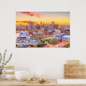 米国メリーランド州，ボルチモア ポスター (キッチン)