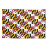 米国メリ独身のランド州愛国的なピラロケース国旗 枕カバー (裏面)