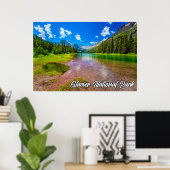 米国モンタナ州グレイシャナショナルパーク ポスター (ホームオフィス)