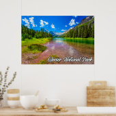 米国モンタナ州グレイシャナショナルパーク ポスター (キッチン)