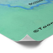 米国モンタナ ポスター (角)