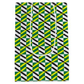 米国モントレー国旗のある抱き枕 ミディアムペーパーバッグ (裏面)