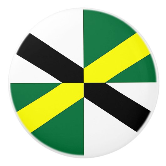 米国モントレー国旗を持つセラミックノブの引っ張り セラミックノブ (正面)