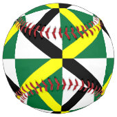 米国モントレー国旗を持つ愛国的なソフトボール ソフトボール (正面)