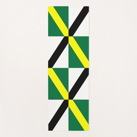 米国モントレー国旗を持つ愛国的なヨガマット ヨガマット (正面)