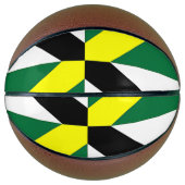 米国モントレー州旗を持つフルサイズバスケットボール バスケットボール (正面)