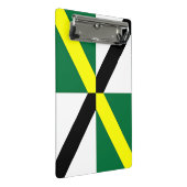 米国モントレー州旗を持つミニクリップボード ミニクリップボード (アングル)