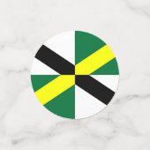 米国モントレー州旗を持つ表紙吹雪 コンフェッティ (スモール正面)