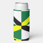 米国モントレー市国旗を持つクーラーボックス スリム缶クーラー (Seltzer正面)