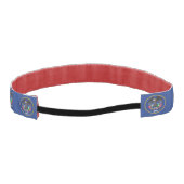 米国ユタスリップまたは滑ること州州州旗を持つノンヘッドバンド アスレチックヘッドバンド (裏面)