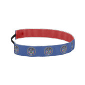 米国ユタスリップまたは滑ること州州州旗を持つノンヘッドバンド アスレチックヘッドバンド (左)