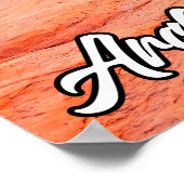 米国ユタ州アーチス国立公園 ポスター (角)