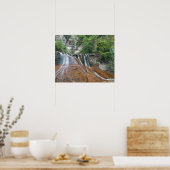 米国ユタ州シオン国立公園ウォーターフォール ポスター (キッチン)