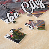 米国ユタ州ソルトレークシティー ジグソーパズル (側面)