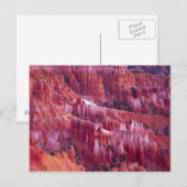 米国ユタ州ブライス・キャニオン ポストカード (正面/裏面)