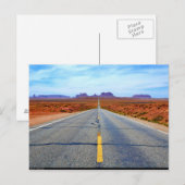 米国ユタ州ポストカードロード ポストカード (正面/裏面)