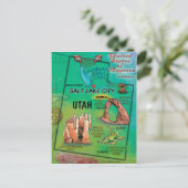 米国ユタ州 ポストカード (スタンド正面)