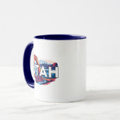 米国ユタ州 マグカップ (正面左)