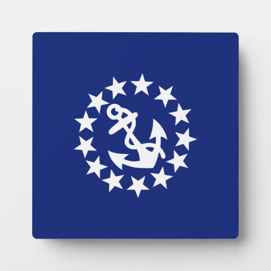 米国ヨ航海のット国旗ネイビーブルーデコール フォトプラーク (正面)