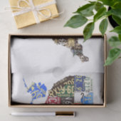 米国ライセンスプレート – すべての州ヴィンテージ 薄葉紙 (ギフト)