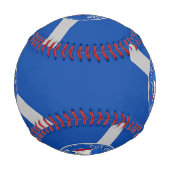 米国ラスベガス国旗を掲げた愛国野球 野球ボール (正面)