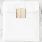 米国リソグラフ統計表 スクエアシール (バッグ)