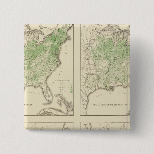 米国リトグラフ(Lithograph) 缶バッジ (正面)