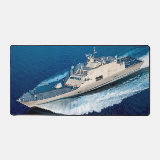 米国リトル戦闘艦 – LCS デスクマット (正面)