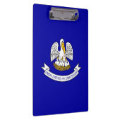 米国ルイジアナ州旗を持つ愛国的なクリップボード クリップボード (右)