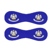 米国ルイジアナ州旗を持つ愛国野球 野球ボール (パネル)