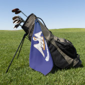 米国ルイジアナ州旗 ゴルフタオル (グリーン)