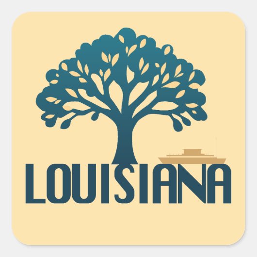 米国ルイジアナ スクエアシール (正面)