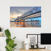 米国ルイジアナ，ニューオーリンズ ポスター (ホームオフィス)