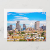 米国ルイジアナ，ニューオーリンズ ポストカード (正面/裏面)