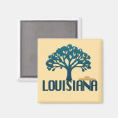 米国ルイジアナ マグネット (正面/裏面)